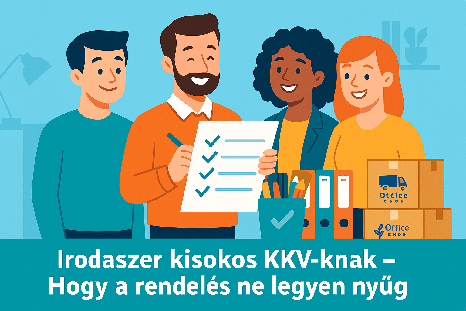 Irodaszer ellenőrzés csapattal